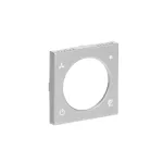 N2240.4 PL | pokrywa termostatu KNX 6124 | Zenit Silver