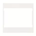 N2241.4 BL | pokrywa czujnika ruchu KNX 6122/98-509 | Zenit White