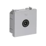 N2250.7PL | gniazdo TV typ M końcowe 2M | Zenit Silver