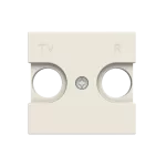 N2250.8 BL | pokrywa gniazda TV-R/SAT 2M 8150.X | Zenit White