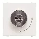 N2253.2 BL | przycisk na klucz 2 pozycyjny | Zenit White