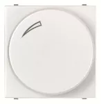N2260.3BL | ściemniacz LED przycisk obrotowy 2M | Zenit White
