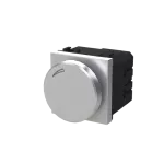 N2260.3PL | ściemniacz LED przycisk obrotowy 2M | Zenit Silver