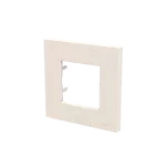 N2271.1 BL | ramka ozdobna pojedyncza Zenit R Solid | White logo Niessen
