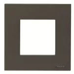 N2271.1 AN | ramka ozdobna pojedyncza Zenit R Solid | Anthracite logo Niessen