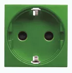 N2288VD | gniazdo Schuko śrub. 2M | Zenit Green