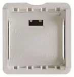 N2692 BL | adapter do zabudowy na szynie DIN pojedyncza Zenit | White