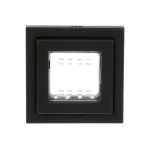 N3271 AN | ramka natynkowa IP55 pojedyncza Zenit | Anthracite