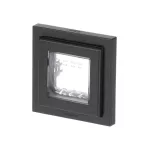 N3271 AN | ramka natynkowa IP55 pojedyncza Zenit | Anthracite