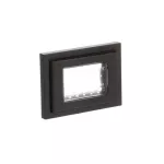 N3373 AN | ramka natynkowa IP55 3M Zenit | Anthracite