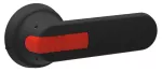 OHB125J12 Rączka czarna IP65, długość 125mm, na wałek 12mm, oznaczenie: I-0, ON-OFF, blokada kłódkowa w pozycji OFF, blokada ot