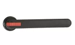 OHB275J12 Rączka czarna IP65, długość 275mm, na wałek 12mm, oznaczenie: I-0, ON-OFF, blokada kłódkowa w pozycji OFF, blokada ot