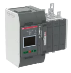 OXB200E3X4QT Przełącznik automatyczny 200A 3P, 200–480 VAC, I-O-II, sterownik Level 4 Touch, zasilanie od góry, obciążenie od d