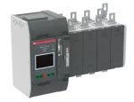 OXB315E3S3QT Przełącznik automatyczny 315A 3P+N jednoczesny, 200–480 VAC, I-O-II, sterownik Level 3 LCD, zasilanie od góry, obc