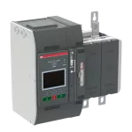 OXB400E1S3QB Przełącznik automatyczny 400A 1P+N jednoczesny, 200–480 VAC, I-O-II, sterownik Level 3 LCD, zasilanie od dołu, obc