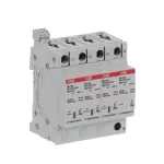 OVR T2 3N 40-440 P TS QS ogranicznik przepięć | T2 | 3+1 | 440V | In= 20kA | TN-S / TT | + styk |