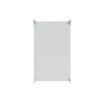 GMP5I płyta montażowa, izolowana, do obudów typu Gemini rozmiar 5, 750x500mm