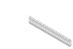 PCRM1238 Poprzeczka uniwersalna S=1238mm (2szt)