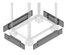 PPFM1040 Osłony cokołu przednie/tylne S=400mm (2szt)