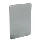 PF4030 płyta montażowa, pełna, ocynkowana, do obudów typu SR, 400x300mm (WxS)