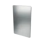 PF6040 płyta montażowa, pełna, ocynkowana, do obudów typu SR, 600x400mm (WxS)