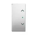 SRB-2-866 | ABB-free@home | Pokrywa sensora 1/2 piktogram roleta (lewy/prawy) | pure 866 stal szlachetna
