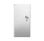 SRD-2-L-866 | ABB-free@home | Pokrywa sensora 1/2 piktogram ściemniacz lewa | pure 866 stal szlachetna