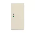 SRL-2-R-92 | ABB-free@home | Pokrywa sensora 1/2 piktogram światło prawa | basic55 92 kremowy