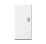 SRS-2-L-94 | ABB-free@home | Pokrywa sensora 1/2 piktogram scena lewa | basic55 94 biały alpejski