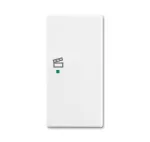 SRS-2-R-94 | ABB-free@home | Pokrywa sensora 1/2 piktogram scena lewa | basic55 94 biały alpejski