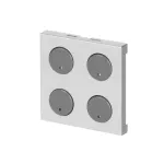 SR-4-N2PL | ABB-free@home | pokrywa sensora 4 przyciski 2M | Zenit Silver