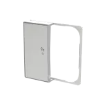SRD-2-L-85PL | ABB-free@home | Pokrywa sensora 1/2 piktogram ściemniacz lewa | Sky Srebrny