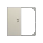 SRD-2-L-85AI | ABB-free@home | Pokrywa sensora 1/2 piktogram ściemniacz lewa | Sky AI Stal nierdzewna