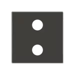 SRD-2-L-85NS | ABB-free@home | Pokrywa sensora 1/2 piktogram ściemniacz lewa | Sky Soft black