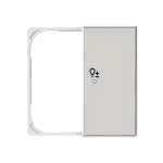 SRD-2-L-85DN | ABB-free@home | Pokrywa sensora 1/2 piktogram ściemniacz lewa | Sky Dune