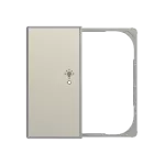 SRL-2-L-85AI | ABB-free@home | Pokrywa sensora 1/2 piktogram światło lewa | Sky AI Stal nierdzewna
