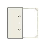 SRB-2-85BL | ABB-free@home | Pokrywa sensora 1/2 piktogram roleta | Sky BL Soft White