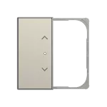 SRB-2-85AI | ABB-free@home | Pokrywa sensora 1/2 piktogram roleta | Sky AI Stainless Steel