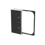 SRB-2-85NS | ABB-free@home | Pokrywa sensora 1/2 piktogram roleta | Sky NS Soft Black