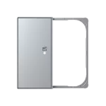 SRS-2-L-85PL | ABB-free@home | Pokrywa sensora 1/2 piktogram scena lewa | Sky Srebrny