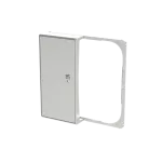 SRS-2-L-85PL | ABB-free@home | Pokrywa sensora 1/2 piktogram scena lewa | Sky Srebrny