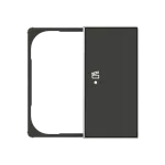 SRS-2-L-85NS | ABB-free@home | Pokrywa sensora 1/2 piktogram scena lewa | Sky Soft black