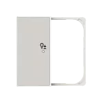 SRD-2-L-85DN | ABB-free@home | Pokrywa sensora 1/2 piktogram ściemniacz prawa | Sky Dune