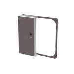SRD-2-L-85TP | ABB-free@home | Pokrywa sensora 1/2 piktogram ściemniacz prawa | Sky Taupé