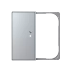 SRL-2-L-85PL | ABB-free@home | Pokrywa sensora 1/2 piktogram światło prawa | Sky Srebrny