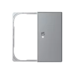 SRS-2-L-85PL | ABB-free@home | Pokrywa sensora 1/2 piktogram scena prawa | Sky Srebrny