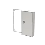 SRS-2-L-85PL | ABB-free@home | Pokrywa sensora 1/2 piktogram scena prawa | Sky Srebrny