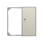 SRS-2-L-85AI | ABB-free@home | Pokrywa sensora 1/2 piktogram scena prawa | Sky AI Stal nierdzewna