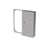 SRS-2-L-85AI | ABB-free@home | Pokrywa sensora 1/2 piktogram scena prawa | Sky AI Stal nierdzewna