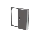 SRS-2-L-85TP | ABB-free@home | Pokrywa sensora 1/2 piktogram scena prawa | Sky Taupé